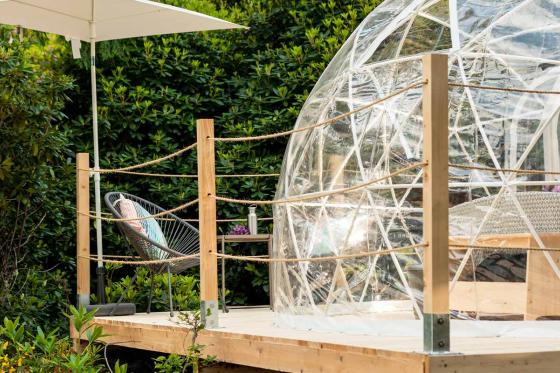 Bubble-Suite Übernachtung - inkl. Pool, Hot Pot & Frühstück für 2 Personen 9 