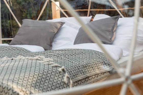 Nuit en Bubble-Suite - En semaine, avec piscine, hot pot & petit déjeuner pour 2 personnes 6 