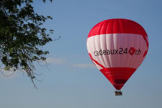 Montgolfière à Château-d'Oex - vol 