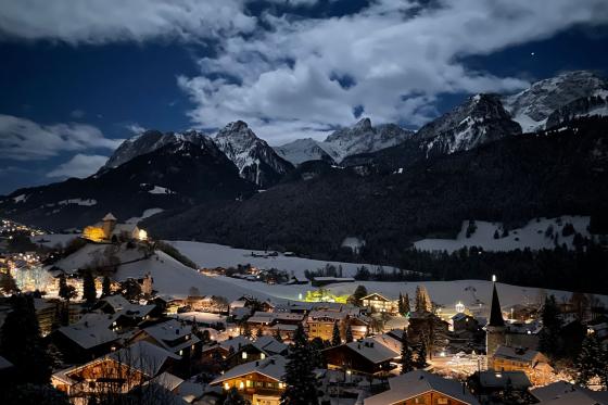 Montgolfière à Château-d'Oex - vol 