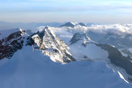 Berner Voralpen Heliflug - 45 minuten Eiger-Mönch-Jungfrau für 1 Person 2 