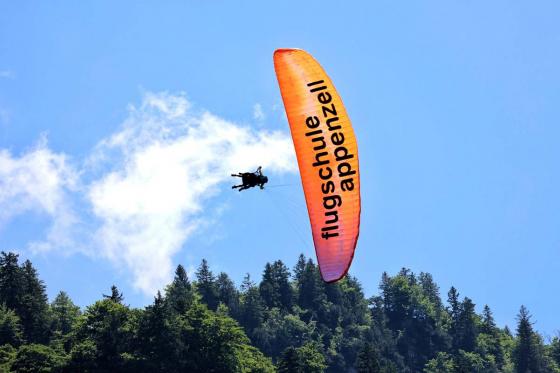 Appenzellerland Gleitschirmfliegen - 15 Minuten für 1 Person  