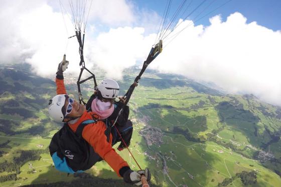 Appenzellerland Gleitschirmfliegen - 15 Minuten für 1 Person 3 