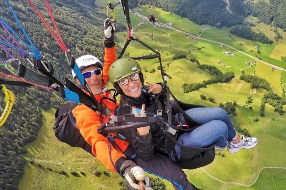 Appenzellerland Gleitschirmfliegen - 15 Minuten für 1 Person 5 