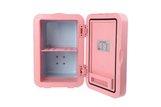 Mini Make-Up Kühlschrank - mit LED Spiegel 4 