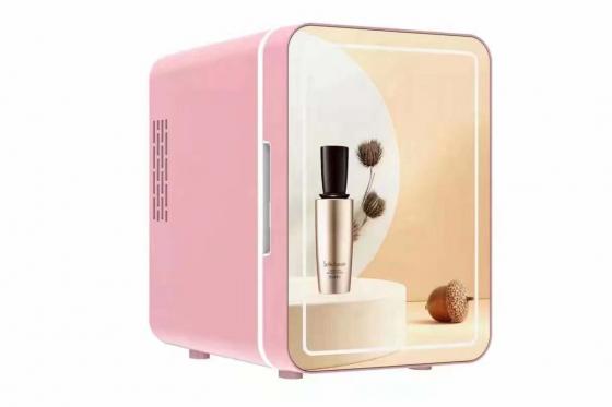 Mini Make-Up Kühlschrank - mit LED Spiegel 6 