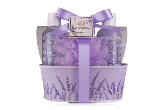Badeset Lavendel - 5-teilig  