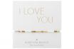 Bracelet - Codé en Morse - I love you 