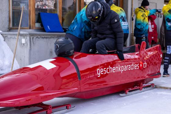 Bobsleigh à St. Moritz - Expérience unique dans un bobsleigh 4 places 4 