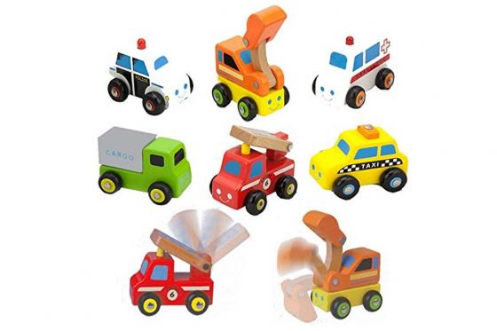 Mini Fahrzeuge - 6er Set  