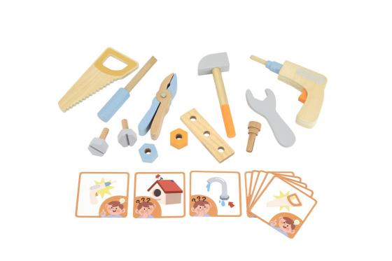 Werkzeug-Set - aus Holz 1 