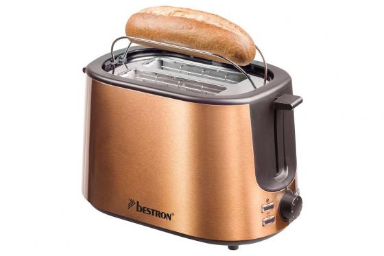 Grille-pain couleur cuivre - Pour 2 tranches de pain 2 