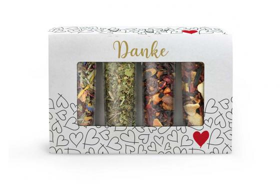 Tee Set Danke - 4er Set  