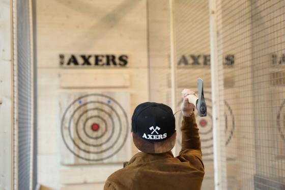 Lancer de hache - à bex 1 heure pour 1 personne  