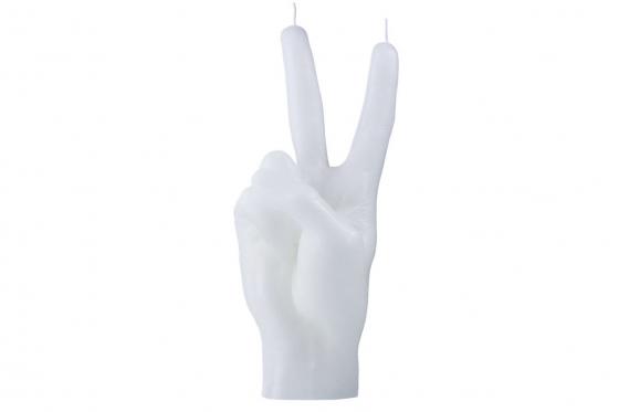 Kerze Victory - Weiss  