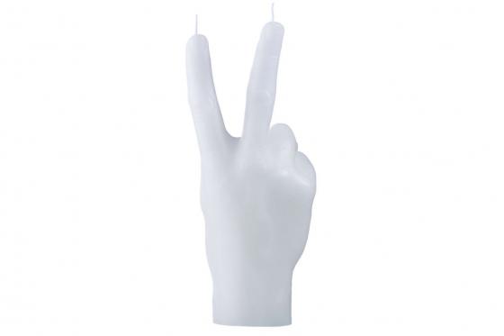 Kerze Victory - Weiss 1 