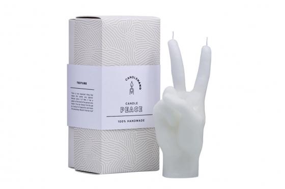 Kerze Victory - Weiss 2 