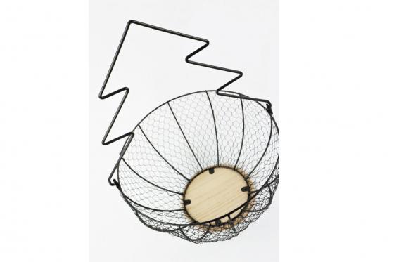 Petit panier en grillage à poule - Sapin de Noël 1 