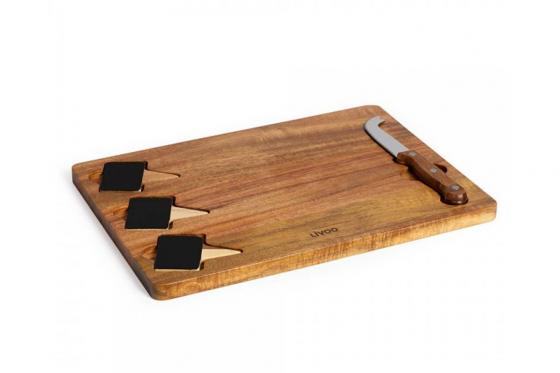 Plateau à fromage - avec couteau  