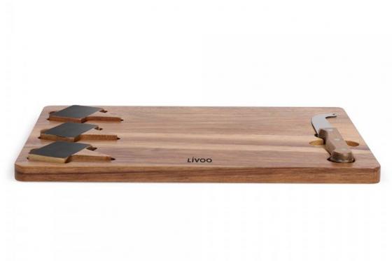 Plateau à fromage - avec couteau 2 