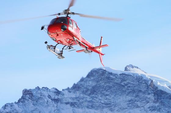Héli-Fondue - Eiger, Mönch, Jungfrau - 15 min. en hélico pour 2 pers. & fondue 9 