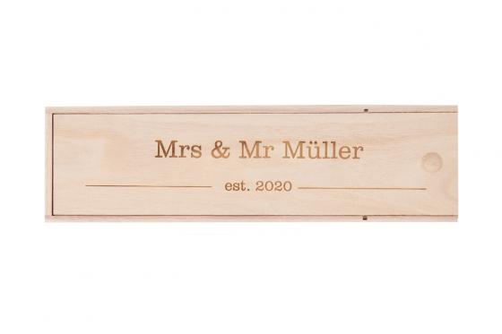 Coffret bouteille de vin avec Le Volte dell`Ornellaia - Avec gravure 3 