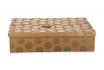 Boîte-cadeau à pois dorés A3+haut - (33 × 48 × 12 cm) 1