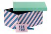Geschenkbox Stripes A5+hoch - (16.5x24x12cm) 3