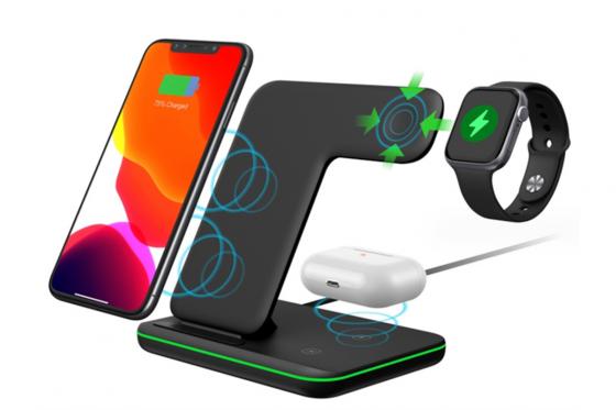 3 in 1 Ladestation - wireless 2 
