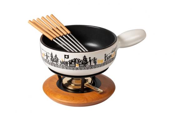 Kuhn Rikon set à fondue au fromage - Induction Alpweide  