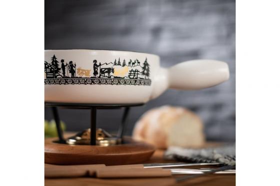 Kuhn Rikon set à fondue au fromage - Induction Alpweide 4 