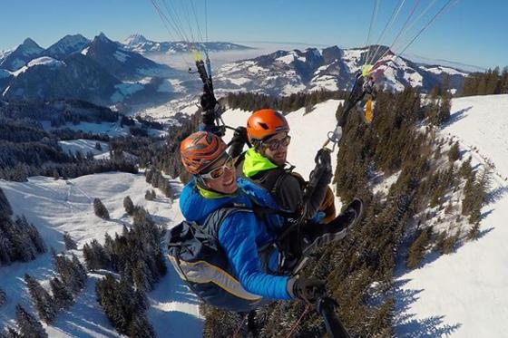 Parapente en Gruyère - Vol à Charmey - 15-20 minutes avec photos & vidéo pour 1 personne 3 