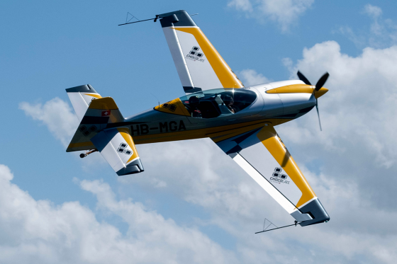 Vol de voltige dans les Alpes - Vol en avion d'env. 20 min au départ de Sion pour 1 personne 1 