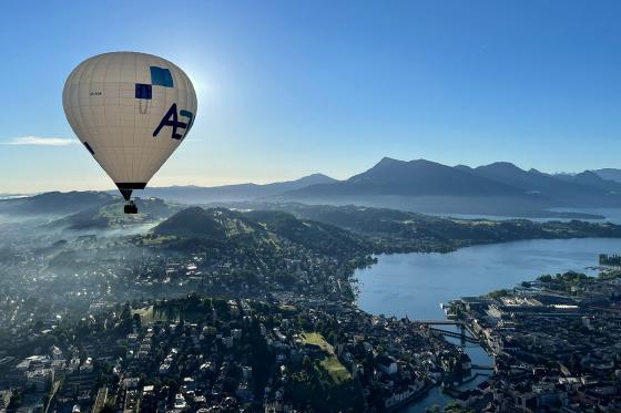 Ballonfahrt in grosser Höhe  - 2h Fahrt für 2 Personen 1 