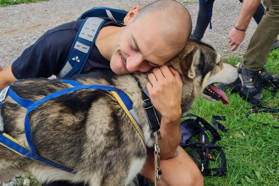 Husky Kuschelzeit - mit 3km Trekkingtour für 1 Person 5 