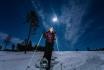 Nachtschneeschutour mit Fondue - im Berner Oberland für 2 Personen 