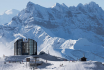 Le Kuklos Drehrestaurant - Fondue Bacchus mit Panoramablick auf die Alpen für 2 Personen 