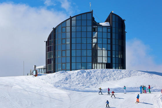Le Kuklos Drehrestaurant - Fondue Bacchus mit Panoramablick auf die Alpen für 2 Personen 1 