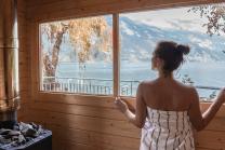 Outdoor-Sauna am Walensee - mit direktem Seezugang für 2 Personen
