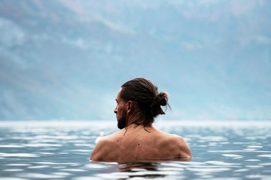 Outdoor-Sauna am Walensee - mit direktem Seezugang für 2 Personen 1 