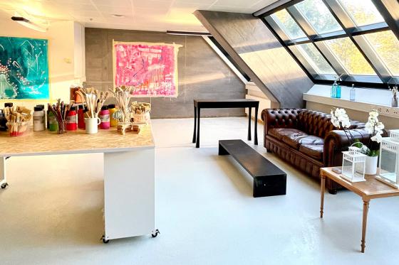 Action Painting Workshop - für 1 Person 7 