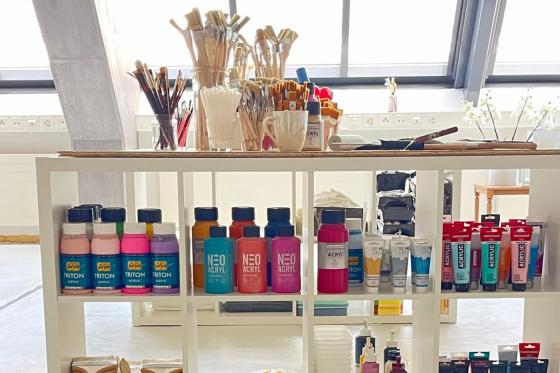 Action Painting Workshop - für 1 Person 4 