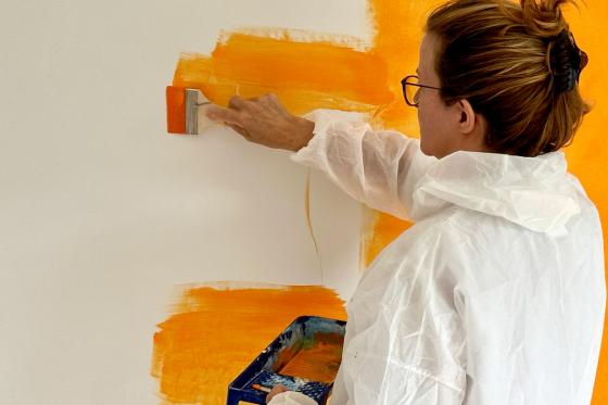 Action Painting Workshop - für 1 Person 9 