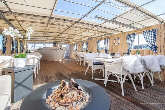 Fonduezauber auf dem Schiff - im SeeChalet im Hafen Ermatingen für 2 Personen  2 