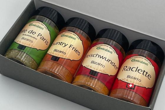 Gewürz-Abo - 3 Monate à 4 Gewürzmischungen  