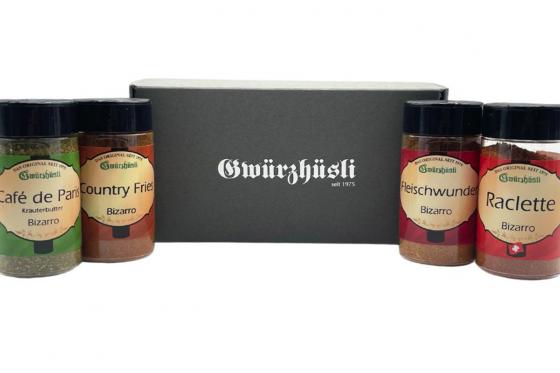 Gewürz-Abo - 3 Monate à 4 Gewürzmischungen 1 