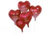 Valentinstag Herzballons - Personalisierbar mit Aufklebern 2