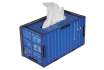 Boîte à mouchoirs - Container bleu 