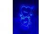 Lampe à LED Cœurs - avec gravure personnalisée 1
