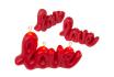 Bougie Love - rouge 2